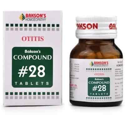 Buy Bakson's Compound No 28 (Otitis)