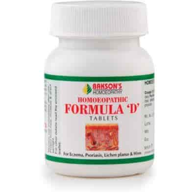 Buy Bakson's Formula D Tablets