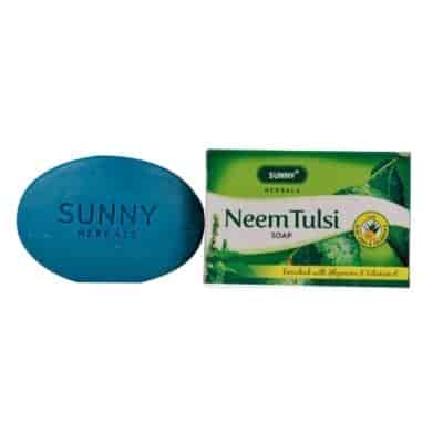 Buy Bakson's Sunny Neem Tulsi Soap with Aloevera and Calendula
