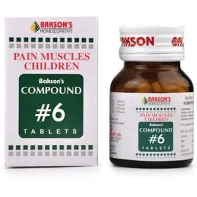 Buy Bakson's Compound No 6 (Pain Muscles Children)