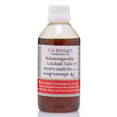 Buy S N Pandit Ayurveda Bala Aswagandha Lakshadi Taila