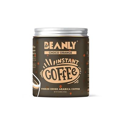 Buy Beanly Instant Freeze Dried and Microground Coffee - 50 gm