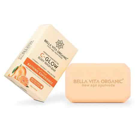Buy Bella Vita Organic C-Glow Body Wash Bar Bath Soap
