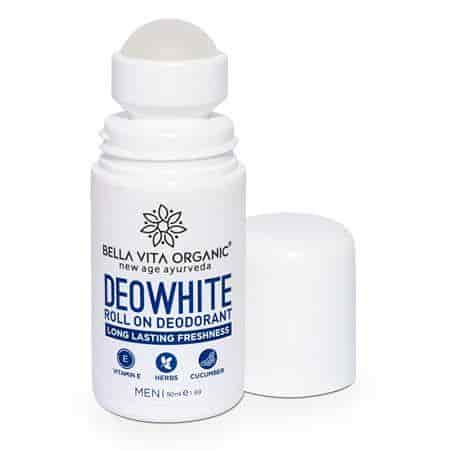 Buy Bella Vita Organic DeoWhite Roll On Deodorant for Men