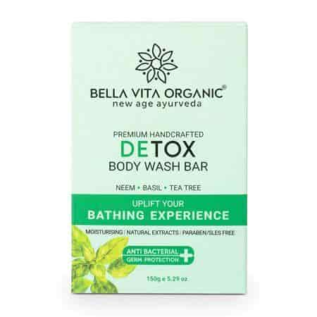Buy Bella Vita Organic Detox Body Wash Bar Bath Soap