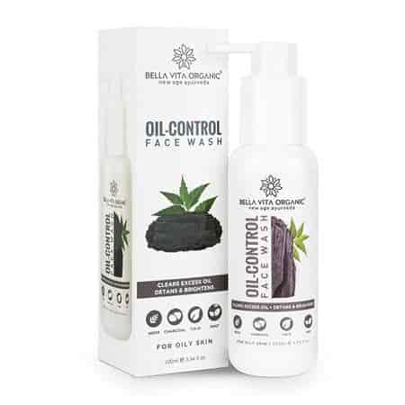 Buy Bella Vita Organic Oil Control Face Wash with Activated Charcoal