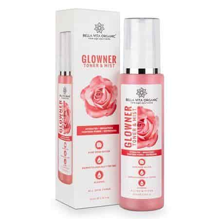 Buy Bella Vita Organic Glowner Rose Water Face Toner and Mist
