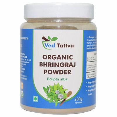 Buy Ved Tattva Organic Bhringraj Powder 