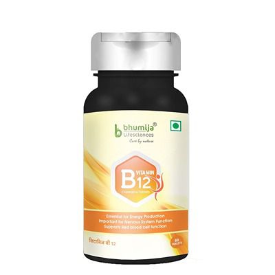 Buy Bhumija Lifesciences Vitamin B12 1 mcg Chewable Tablets