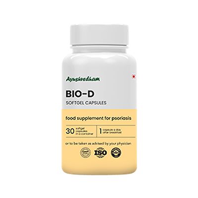 Buy Ayushvedham Bio-D Softgel Capsules