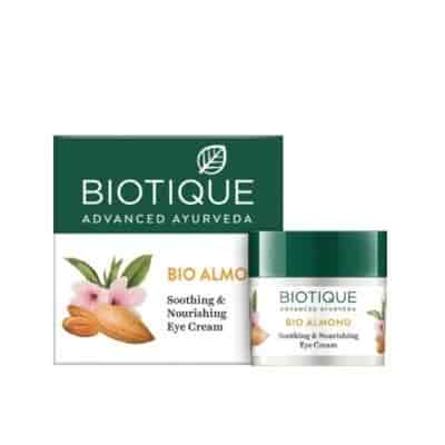 Buy Biotique Bio Almond Soothing Eye Cream