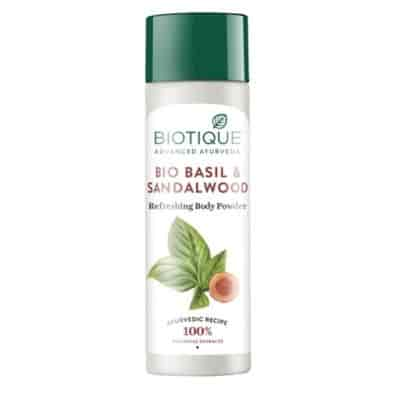 Buy Biotique Bio Basil and Sandalwood Body Powder