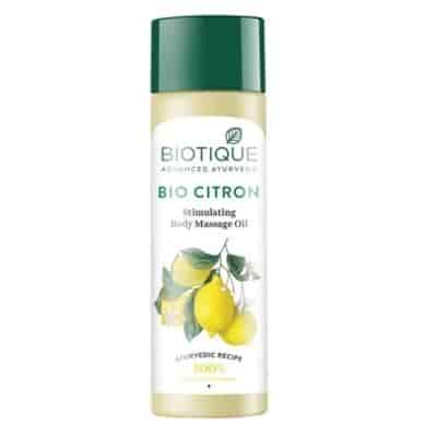 Buy Biotique Bio Citron Body Massage Oil