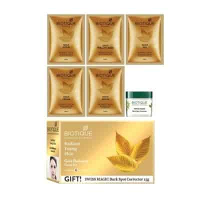 Buy Biotique Bio Gold Radiance Facial Kit