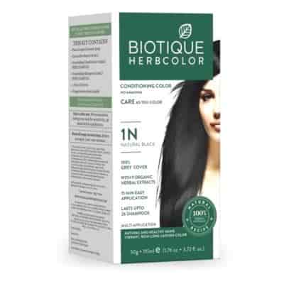 Buy Biotique Bio Herbcolor 1n - Natural Black