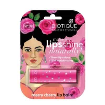 Buy Biotique Bio Merry Cherry Lip Balm