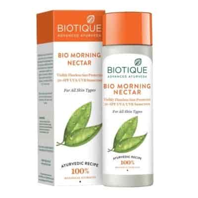 Buy Biotique Bio Morning Nectar Sunscreen Lotion