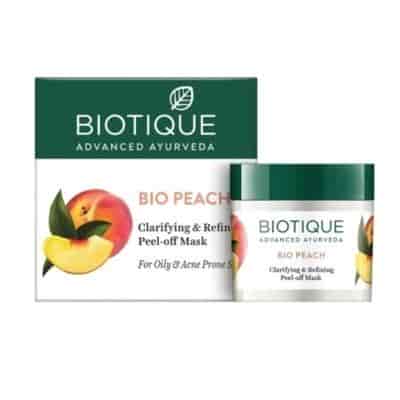 Buy Biotique Bio Peach Peel-Off Mask
