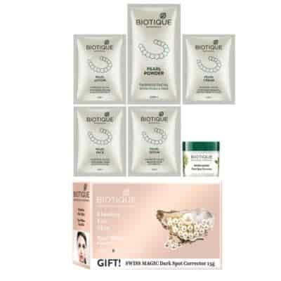 Buy Biotique Bio Pearl White Facial Kit