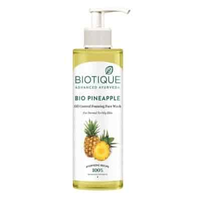 Buy Biotique Bio Pineapple Foaming Face Wash
