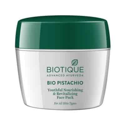 Buy Biotique Bio Pistachio Revitalizing Face Pack
