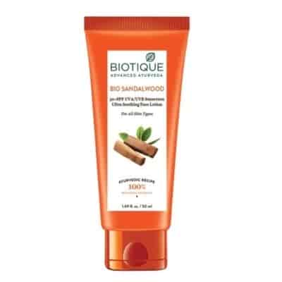 Buy Biotique Bio Sandalwood Lotion