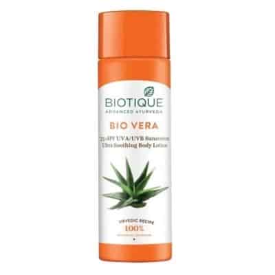 Buy Biotique Bio Vera Sunscreen Body Lotion