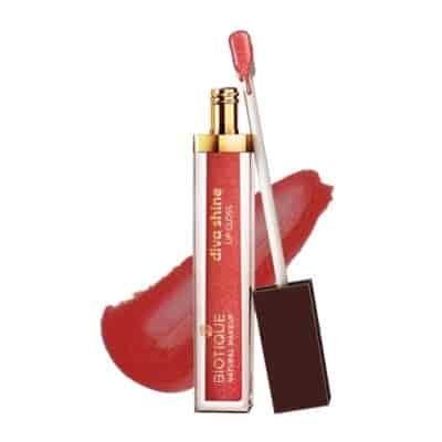 Buy Biotique Diva Shine Lip Gloss - 3 ml - Fire-N