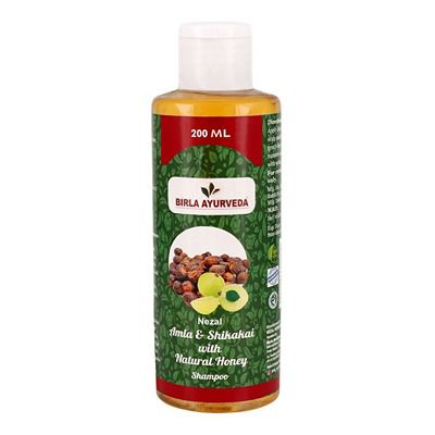 Buy Birla Ayurveda Amla and Shikakai with Natural Honey Shampoo