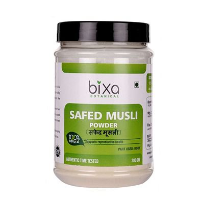 Buy Bixa Botanical Safed Musli Root Powder