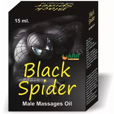 Buy Al Rahim Remedies Black Spider Male Massage Oil