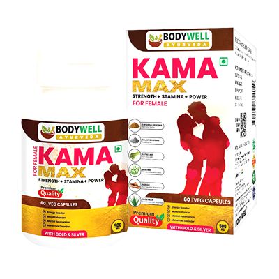 Buy Bodywell Ayurveda Kamamax Female Capsules 500 mg