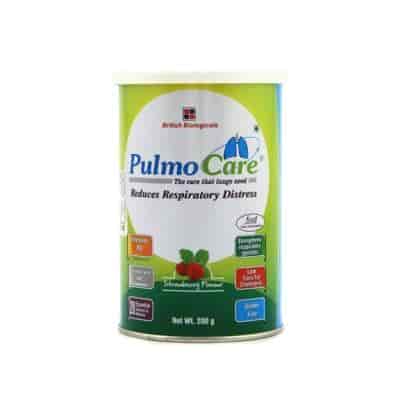 Buy British Biologicals Pulmo Care - Strawberry Flavour