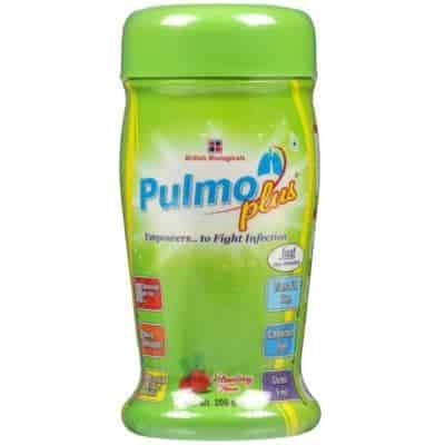 Buy British Biologicals Pulmo Plus - Strawberry Flavour