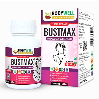 Buy Bodywell Ayurveda Bustmax Ayurvedic Capsules 500 mg