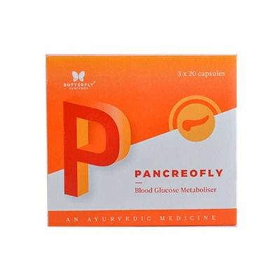 Buy Butterfly Ayurveda Pancreofly Capsules