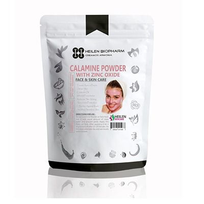Buy Heilen Biopharm Calamine with Zinc Oxide Powder - Light Shade