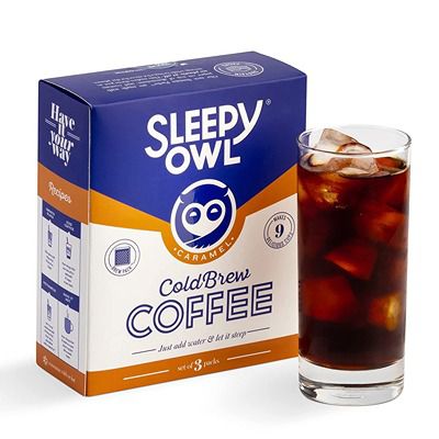 Buy Sleepy Owl Coffee Caramel Cold Brew Packs