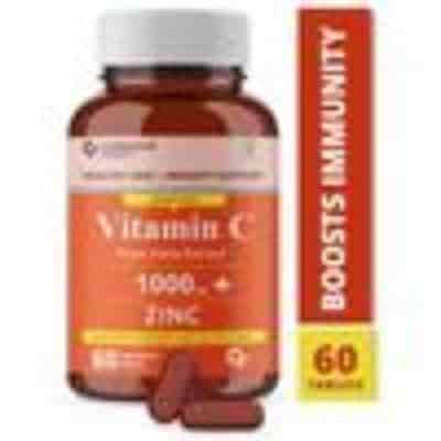 Buy Carbamide Forte Natural Vitamin C 1000Mg Amla Extract With Zinc For Immunity & Skincare