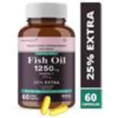 Buy Carbamide Forte Omega 3 Fish Oil 1250Mg Supplement 25% Extra