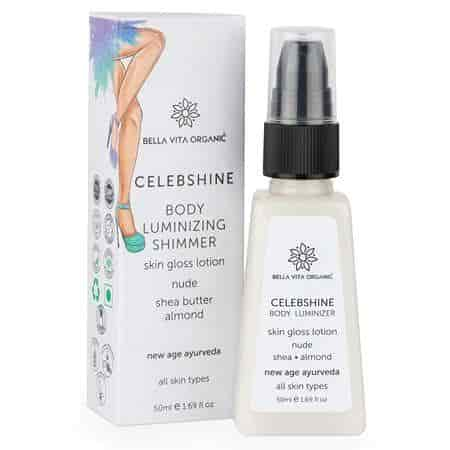 Buy Bella Vita Organic Celeb Shine Body Shimmer Gloss Lotion - 50 ml