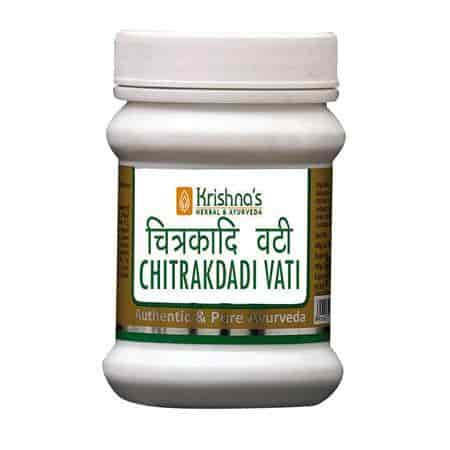 Buy Krishnas Herbal And Ayurveda Chitrakadi Vati Remedy For Digestive Problems