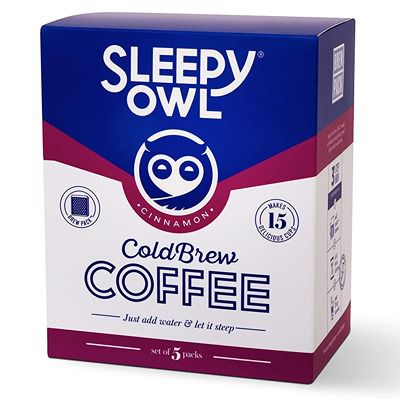 Buy Sleepy Owl Coffee Cinnamon Cold Brew Packs
