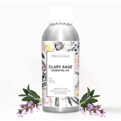 Buy VedaOils Clary Sage Essential Oil - 100 gm