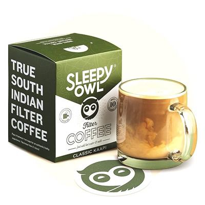 Buy Sleepy Owl Coffee Classic Kaapi Hot Brew Bags