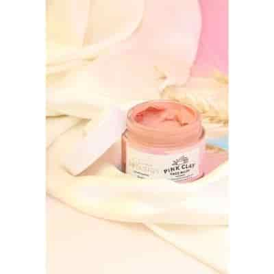 Buy Clovia Botaniqa Pink Clay Face Mask With Ayurvedic Formula Australian Clay & Pomegranate