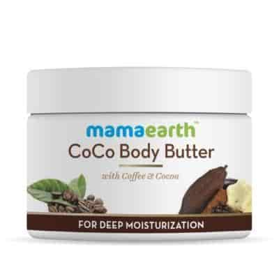 Buy Mamaearth CoCo Body Butter for Dry Skin, with Coffee & Cocoa for Deep Moisturization