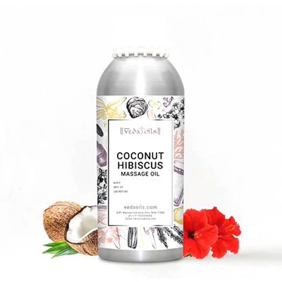 Buy VedaOils Coconut Hibiscus Massage Oil
