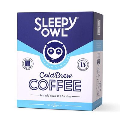 Buy Sleepy Owl Coffee French Vanilla Cold Brew Packs