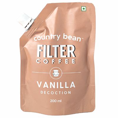 Buy Country Bean Vanilla Filter Coffee Decoction